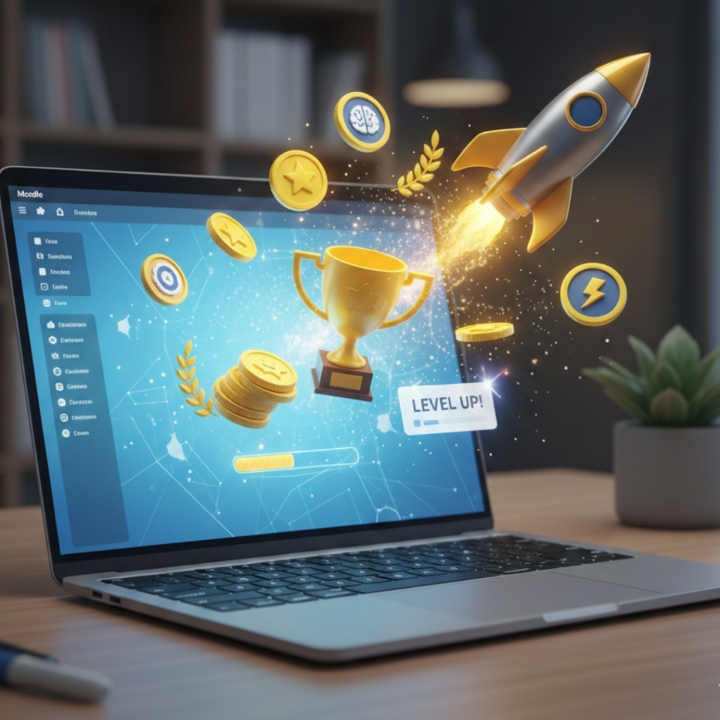 Moodle gamifikáció és AI